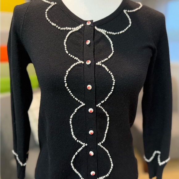 Anthropologie HWR Vintage Looking Cardigan Sweater XS - Picture 7 of 14